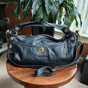MARC JACOBS Convertible East-West Crossbody Shoulder Bag Black